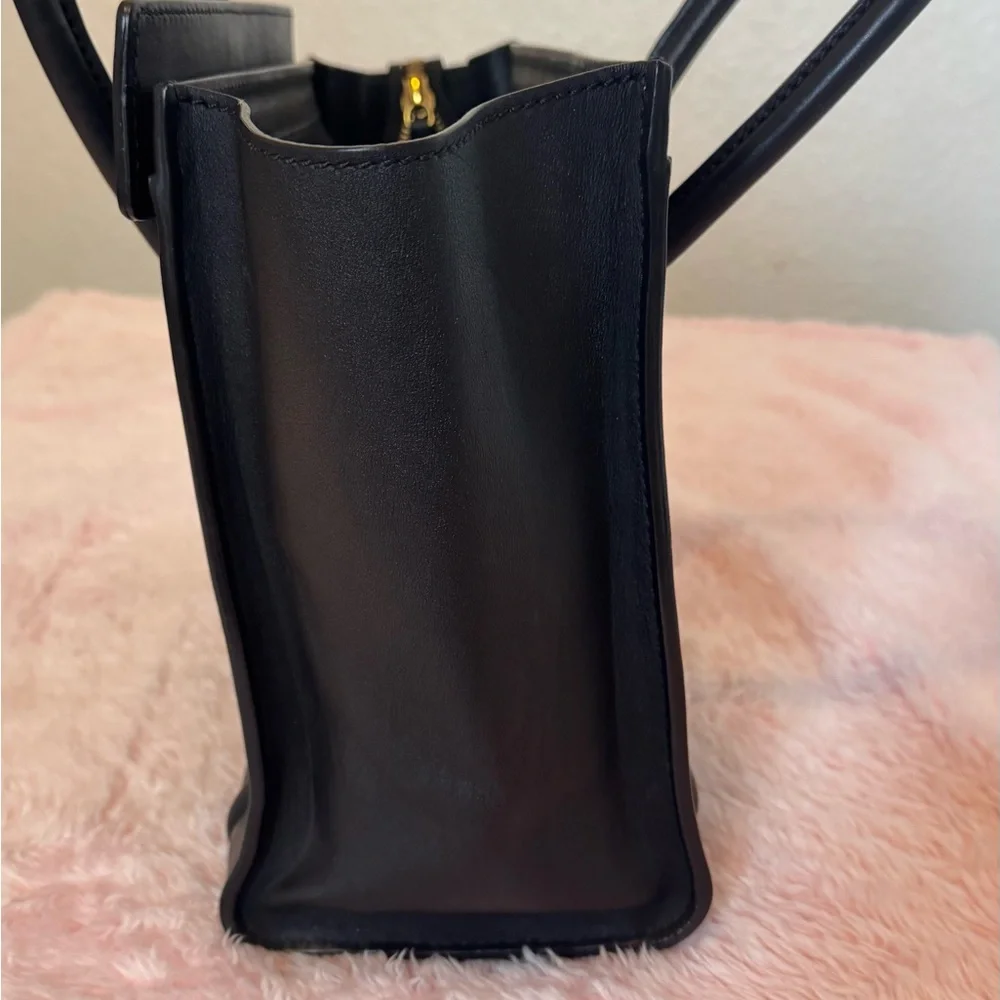 AUTHENTIC CELINE MICRO Black Bag - Picture 4 of 14